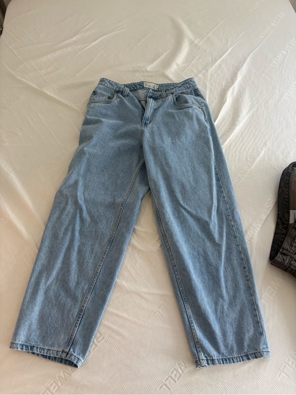 Men's Light Blue Bootcut Jeans — Relaxed Fit
